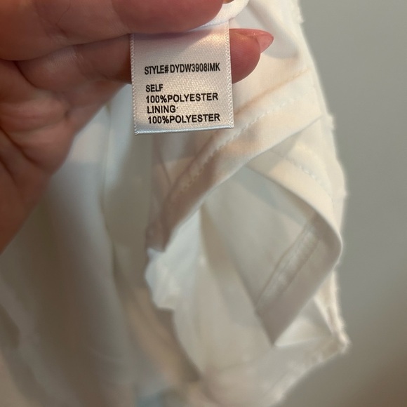 Altar'd State White Ruched Ruffled Sundress - Picture 7 of 10